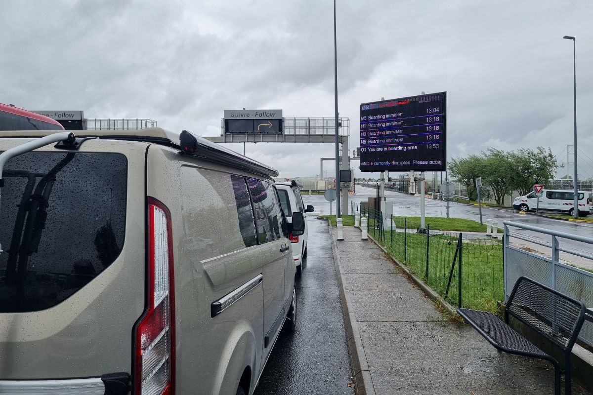 Frachtverkehr durch den Ärmelkanaltunnel
